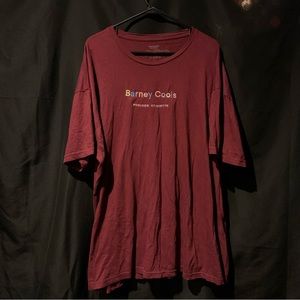 Barney Cools Mens T-Shirt Red Sz 3XL Embroidered S/S Pool Etiquette 27x31